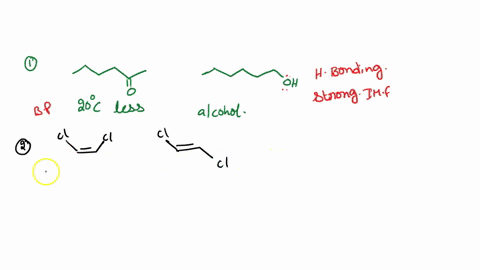 the-ketone-2-hexanone-and-the-alcohol-1-hexanol-have-similar-molar-masses-the-boiling-point-of-the-ketone-is-about-20oc-less-than-the-alcohol-however-the-water-solubility-of-the-ketone-is-sl-87828