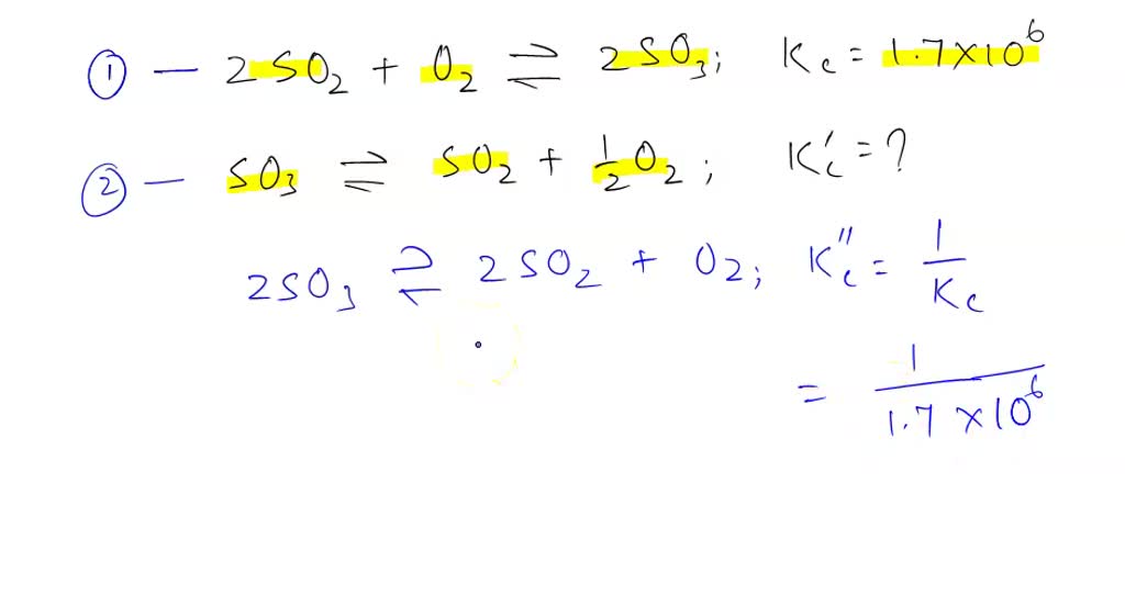 SOLVED: Calculate Kc at 302K for the reaction below if Kp=33.0 at this ...