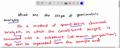 what-are-the-steps-of-gravimetric-analysis-79423