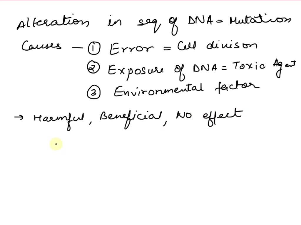 SOLVED Which type(s) of organism(s) can experience a mutation? Mark
