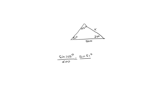 each-of-two-observers-500-feet-apart-measures-the-angle-of-elevation-to-the-top-of-a-tree-that-sits-on-the-straight-line-between-them-these-angles-are-51-and-27-for-observers-a-and-b-respect-41714