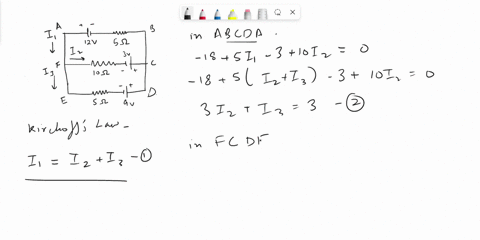 for-the-circuit-shown-below-find-the-three-currents-listed-2-v-5-n-1-lewz-i0_-3v-i3-for-the-circuit-shown-below-what-current-is-xead-bythe-ammeter-and-what-yoltage-js-readby-the-voltmeter-20-66354
