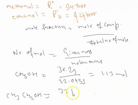 the-vapor-pressure-of-methanol-32043-gmol-ch3oh-is-94-torr-at-20-c-the-vapor-pressure-of-ethanol-4607-gmol-czhsoh-is-44-torr-at-the-same-temperature-calculate-the-total-vapor-pressure-above-85404