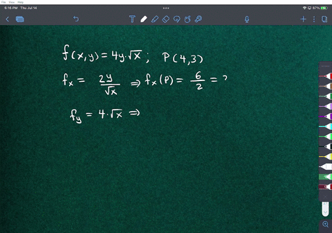 find-the-maximum-rate-of-change-of-f-at-the-given-point-and-the-direction-in-which-it-occurs-fx-y-4ysqrtx-4-3-85533