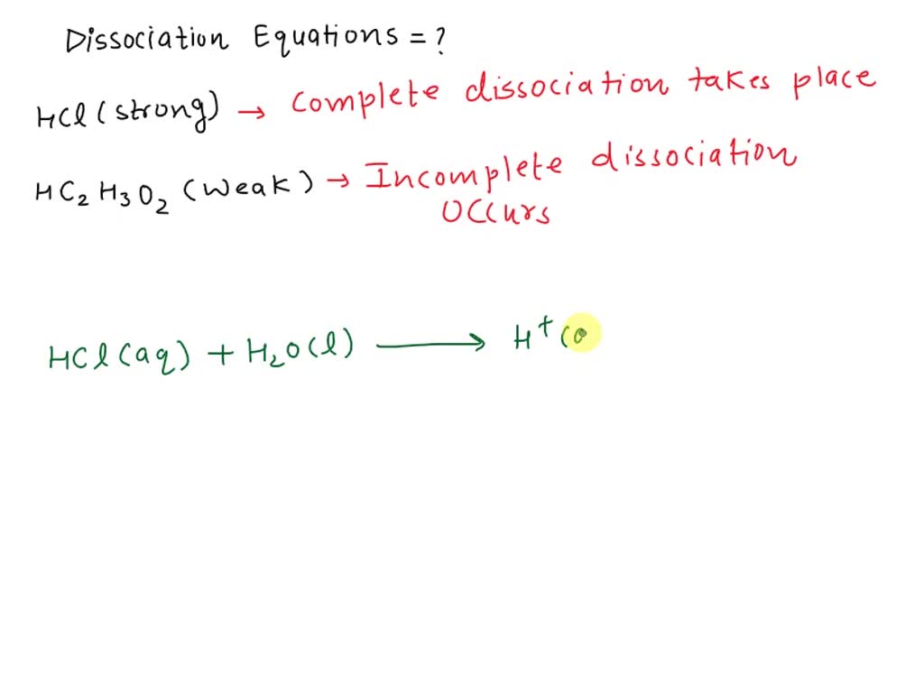 Solved Text Name Activity Strong Vs Weak Acids Instructions Pre Lab Write The Dissociation 5410