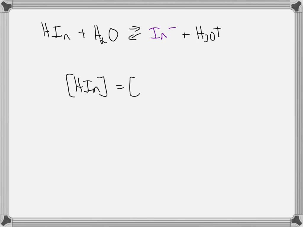 SOLVED A strong acid/strong base titration is completed using an