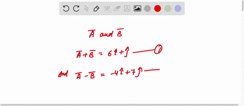 if-vector-b-is-added-to-vector-a-the-result-is-6i-j-if-b-is-subtracted-from-athe-result-is-4i-7j-what-is-the-magnitude-of-a-select-one-a-82-b-51-c-54-d-41-e-58-81768