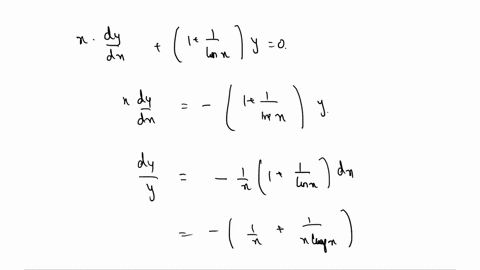 solve-the-initial-value-problem-xy11lnxy0-with-initial-condition-ye1-yx-12838