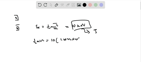 at-a-particular-instant-an-electron-is-traveling-west-to-east-with-a-kinetic-energy-of-10-mathrmkev-75909