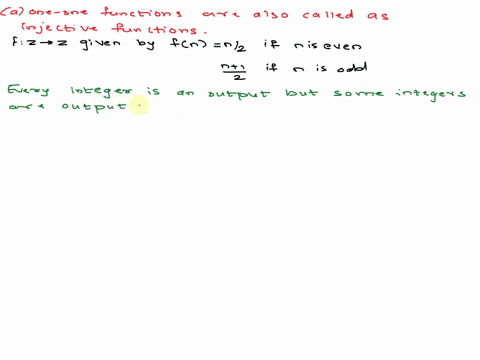 give-an-example-of-a-function-that-is-defined-on-the-set-of-integers-that-is-not-a-one-to-one-function-identify-two-values-that-are-mapped-to-the-same-value-to-demonstrate-that-it-is-not-one-48734