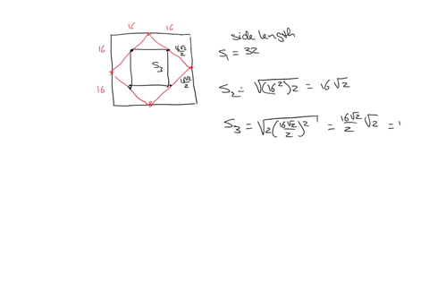 s_1-is-a-square-by-joining-the-midpoints-of-sides-of-s_1-another-square-s_2-is-formed-by-joining-the-midpoints-of-sides-of-s_2-another-square-s_3-is-formed-and-so-on-the-side-of-s_1-is-32-cm-find-the