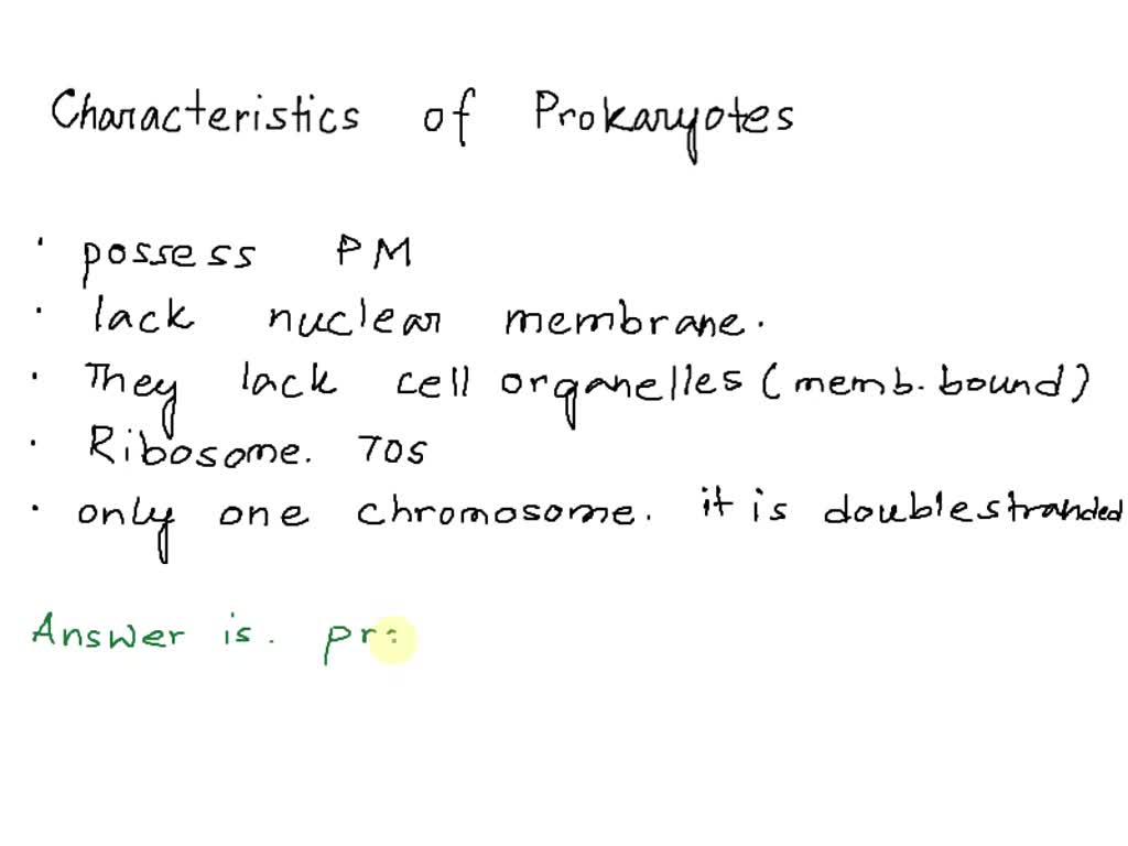 SOLVED Question 8 (1 point) Which of the following are strictly eukaryotic traits, not