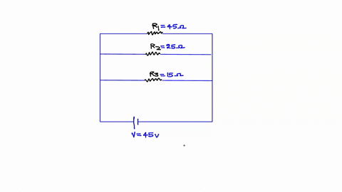 1-22-3-points-draw-lines-on-fig-a-to-make-parallee-connection-for-all-the-resistors-and-battery-fig-a-given-r1-450-r2-250-r3-15-q-and-vs-45-v-in-both-figs-a-calculate-the-equivalent-resistan-46345