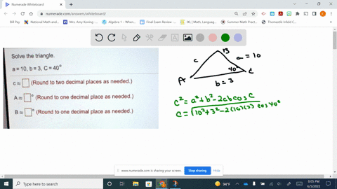 solve-the-triangle_-a10b3c409-c-round-to-two-decimal-places-as-needed-a-round-to-one-decimal-place-as-needed-b-round-to-one-decimal-place-as-needed-69329