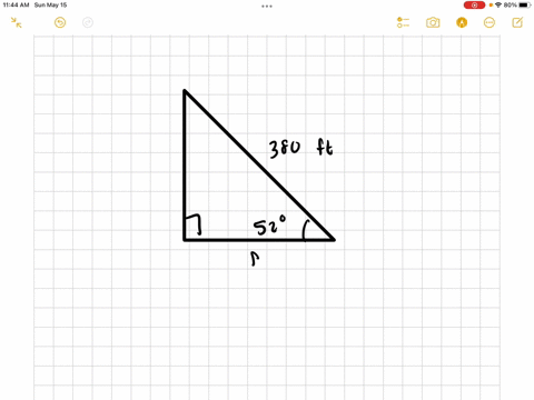 a-farmer-has-a-triangular-garden-with-two-sides-at-right-angles-and-the-third-side-measuring-380-feet-longfind-the-perimeter-of-the-garden-if-the-angle-between-the-shaded-side-and-the-longes-46355