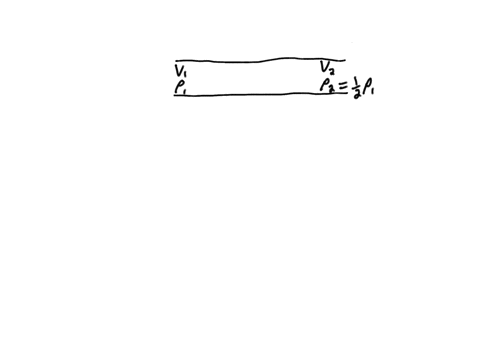 a-fluid-flows-steadily-through-a-pipe-with-a-uniform-cross-sectional-area-the-density-of-the-fluid-decreases-to-half-its-initial-value-as-it-flows-through-the-pipe-the-correct-statement-abou-59246