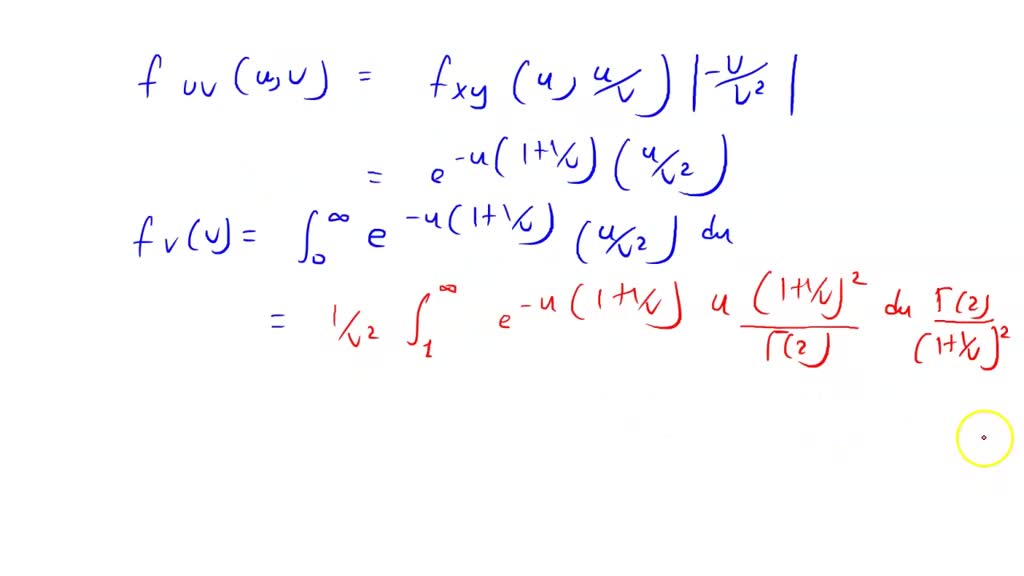 SOLVED: Show that if X and Y are independent exponential random ...