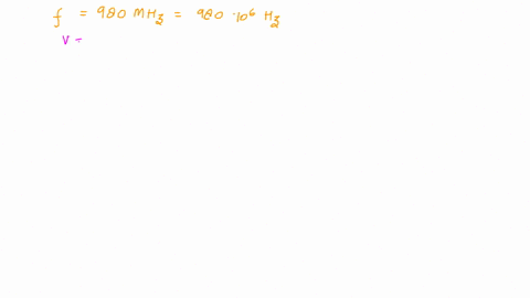 the-frequency-of-the-radio-wave-emitted-by-a-cordless-telephone-is-980-mhz-what-is-the-wavelength-of-that-wave-answer-in-m-81778