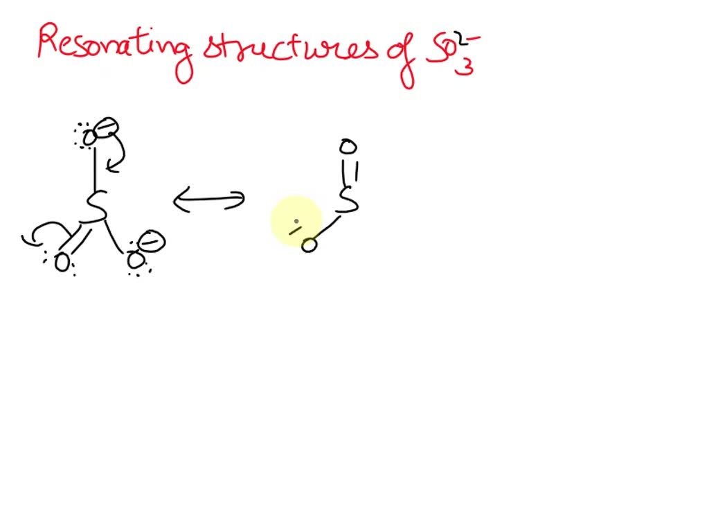 Solved how many resonance structures does so3 2 have 