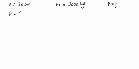 the-hydraulic-lift-in-a-car-repair-shop-has-an-output-diameter-of-30-cm-and-is-to-lift-cars-up-to-2000-kg-determine-the-fluid-gage-pressure-that-must-be-maintained-in-the-reservoir-25904