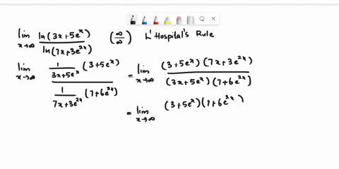 ln3x5e-lim-x-0-ln7x3e2x-find-the-limit-24733