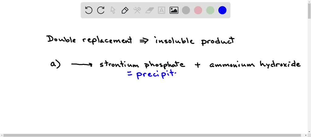 SOLVED: Use a solubility table to predict which of the following