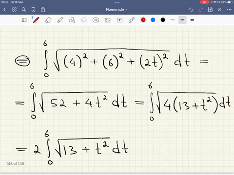 compute-the-length-ofthe-curve-rt-4ti-6tj-t2-7-k-over-the-interval-0-t-6-hint-use-the-formula-vt2-a-dt-2tvtea-za-h-tvea-c-81578