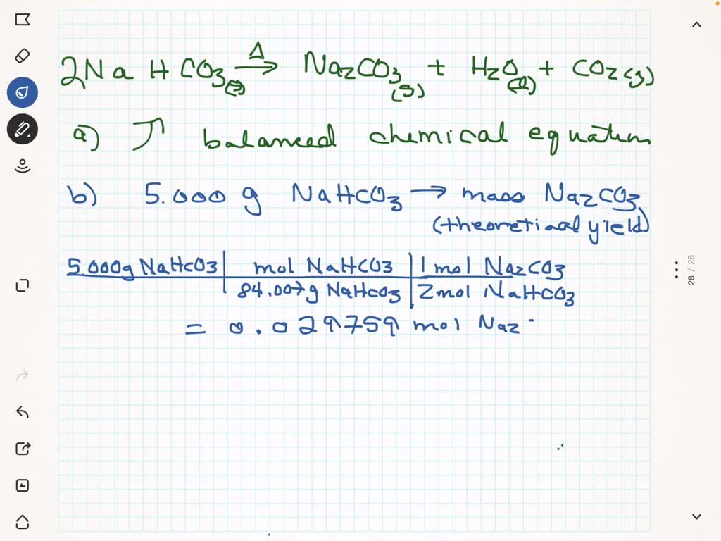 solved-sodium-hydrogen-carbonate-nahco3-can-be-converted-to-sodium