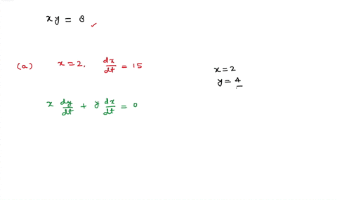 assume-that-x-and-y-are-both-differentiable-functions-of-t-and-find-the-required-values-of-dydt-and-dxdt-xy-8-a-find-dydt-given-x-2-and-dxdt-15-dydt-b-find-dxdt-given-x-1-and-dydt-7-dxdt-23606