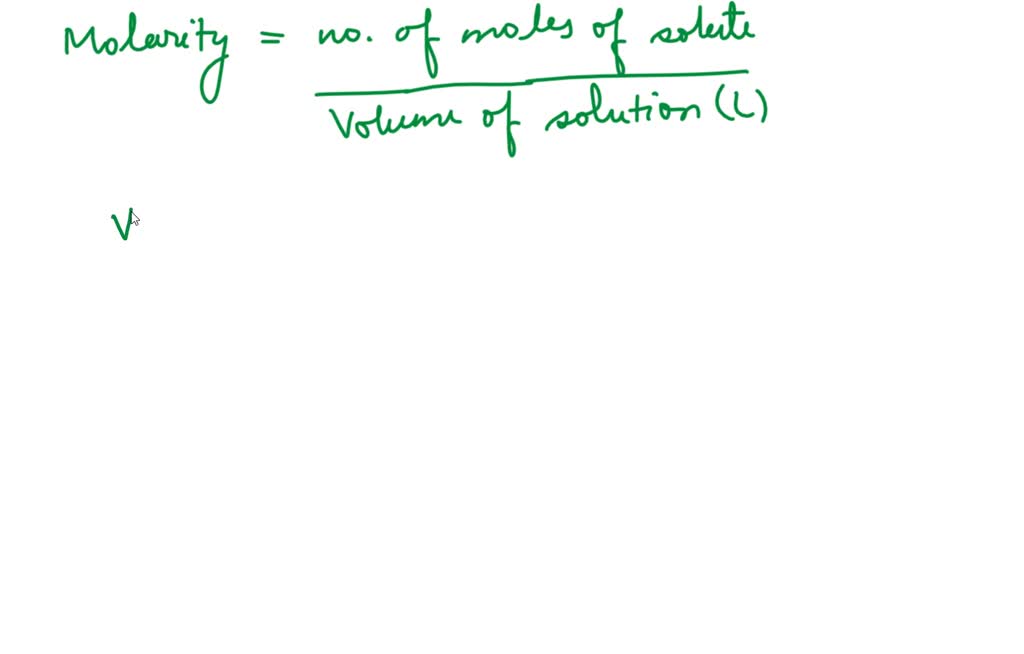 SOLVED A salt solution is made by taking 0.80 moles of NaCl and adding water to make 250.0 ml
