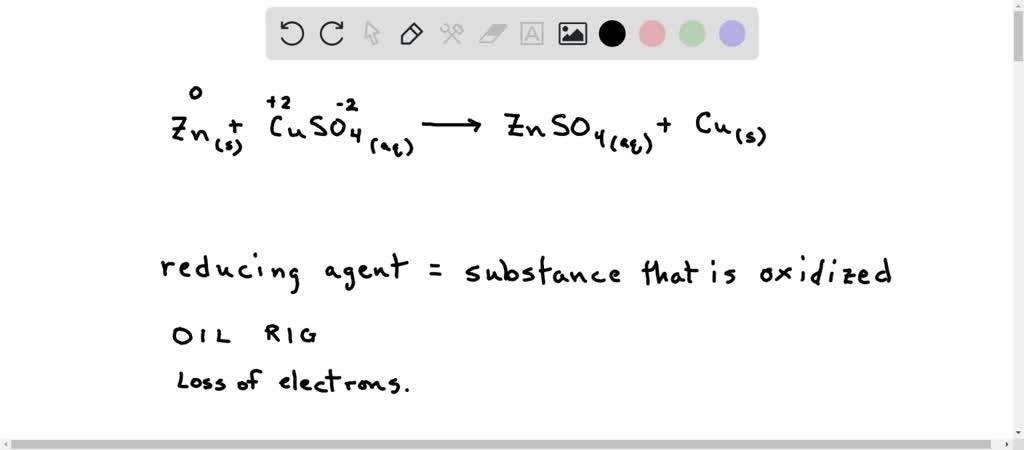 SOLVED: In the following reaction, Zn (s) + CuSO4 (aq) ? ZnSO4 (aq ...