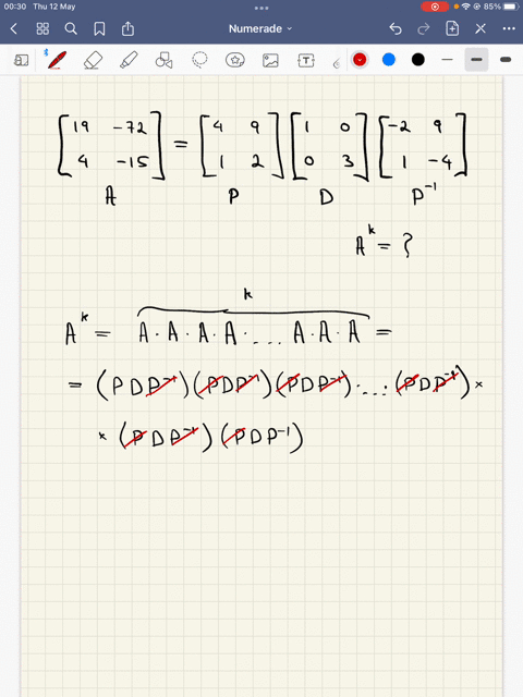 use-the-factorization-a-pdp-to-compute-ak-where-k-represents-an-arbitrary-positive-integer-19-72-4-9-2-ts-15-2-4-ak-86447