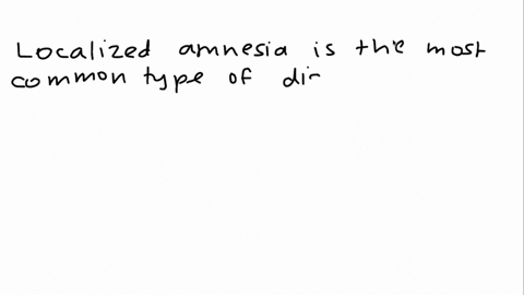 which-is-the-most-common-type-of-dissociative-amnesia-76871