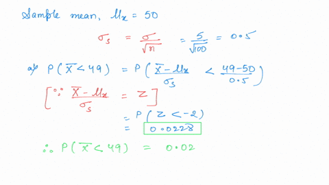 given-normal-distribution-with-p-50-and-0-5and-given-you-select-sample-of-n-100-complete-parts-a-through-d-what-is-the-probability-that-x-is-less-than-49-pix-49-0228-type-an-integer-or-decim-28332