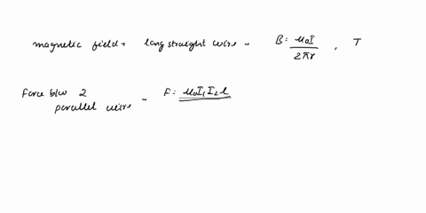 last-time-we-saw-that-current-can-create-magnetic-field-and-magnetic-field-causes-force-on-moving-charge-we-now-have-an-equation-t0-calculate-the-magnetic-field-from-long-straight-wire-so-ca-67963