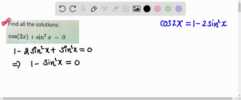 find-all-the-solutions-cos2x-sin-x-0-01002