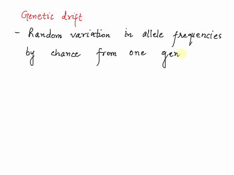 which-of-the-following-statements-concerning-genetic-drift-is-false-genetic-drift-causes-random-and-unpredictable-fluctuations-in-population-allele-frequencies-genetic-drift-may-cause-a-bene-79301