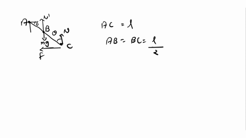a-unifor-rod-of-mass-m-and-length-l-and-stands-in-equilibrium-wall-and-floor-shown-the-figure-the-friction-agamnst-coefficient-between-wall-and-rod-is-zero-and-rod-and-floor-is-w3-find-the-t-91888