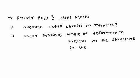 3rubber-pads-are-used-to-separate-steel-platesthe-steel-is-rigid-relative-to-the-flexible-rubber-determine-the-average-shear-strain-in-the-rubber-when-the-assembly-deforms-as-shown-under-the-06572