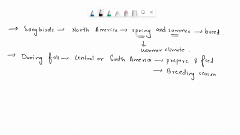 many-songbirds-breed-in-north-america-in-the-spring-and-summer-and-then-migrate-to-central-and-south-america-in-the-fall-they-spend-the-winter-in-these-warmer-areas-where-they-feed-and-prepa-23558