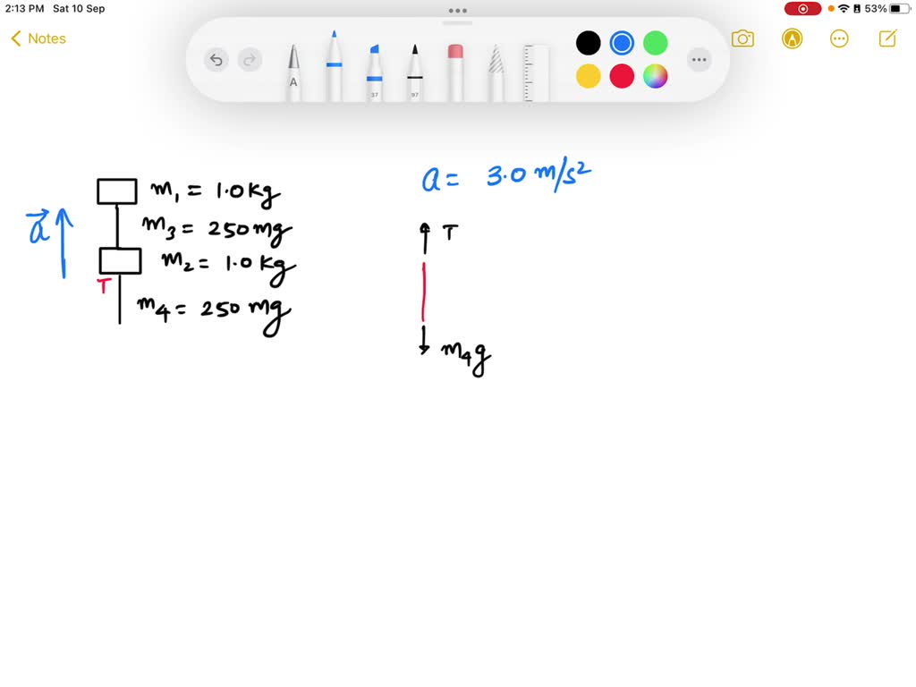 SOLVED The Figure Shows Two 1 0 Kg Blocks Connected By A Rope A