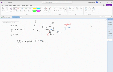 calculate-the-maximum-acceleration-of-a-car-that-is-heading-down-140-slope-one-that-makes-an-angle-of-1400-with-the-horizontal-under-the-following-road-conditions-you-may-assume-that-the-wei-82316
