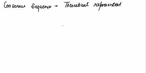 what-is-the-consensus-sequence-of-the-following-dna-sequences-aggcatggc-cagcactgc-aagcattcg-aagcgccgc-aggcattgc-aagcatctg-aacgatggc-aggcaatgg-aagcattgc-03616