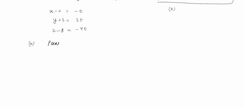 a-find-symmetric-equations-for-the-line-that-passes-through-the-point-2-3-8-and-is-parallel-to-tne-vector-1-3-x-2-3y-3-4z-_-8-x2-y32-2t4-x-2-ytl-2-8-4-x-2-3y-3-4z-8-xz2t3-238-b-find-the-poin-61182