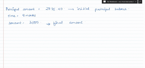 a-287540-investment-grew-to-3000-after-eight-months-what-annual-rate-of-simple-interest-did-it-earn-19813