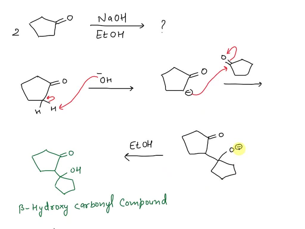 cyclopentanone   naoh