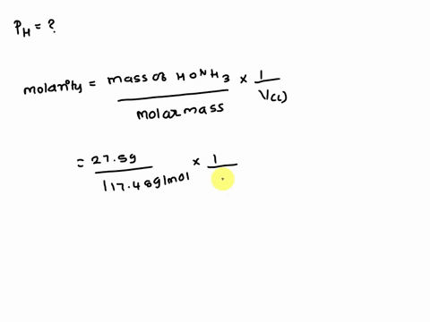 a-solution-is-made-by-dissolving-275-g-of-honhcioz-in-5000-ml-of-water-using-kahonhst-91-x-10-7_-determine-the-ph-of-the-solution-46752