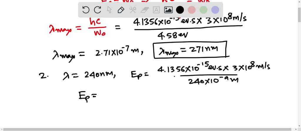 SOLVED: Question 14 5 pts Consider a photoelectric-effect experiment ...