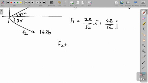 find-the-magnitude-of-the-resultant-force-and-the-angle-it-makes-with-the-positive-x-axis-let-a-30-lb-and-b-16-lb-round-your-answers-to-one-decimal-place-8676