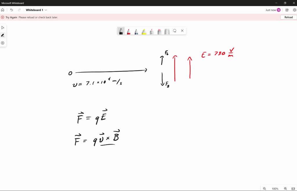 SOLVED (g) Draw a free body diagram for the proton with the electric